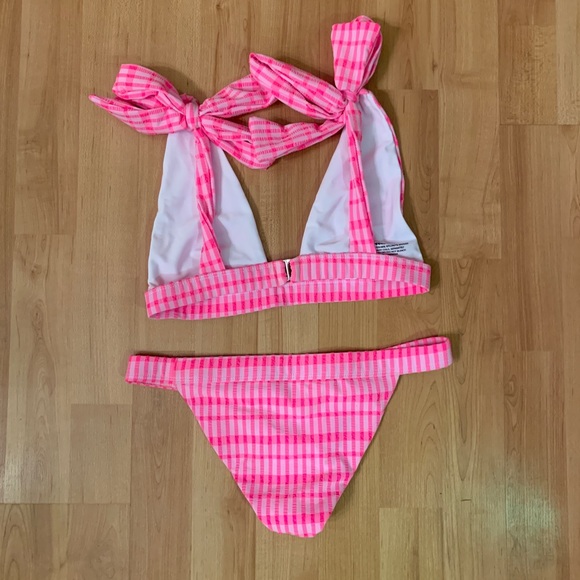 Lovers + Friends Pink Gingham Bikini - Picture 5 of 5